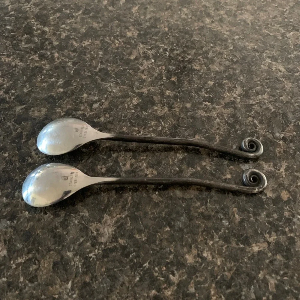 Set of 2 18/8 Stainless Steel 5